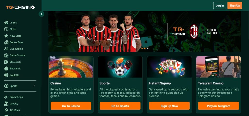 TG Casino Site